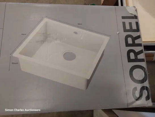 BOXED GOODHOME MEDIUM COMPOSITE QUARTZ KITCHEN SINK