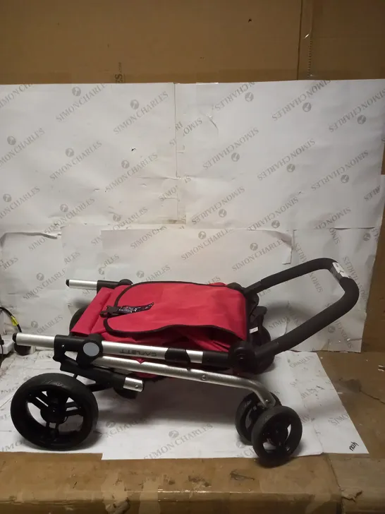 CARLETT WHEELED TROLLEY IN RED