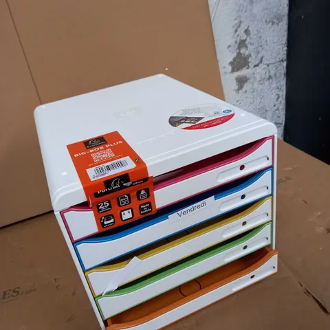 STORAGE BOX FOR OFFICE SUPPLIES 