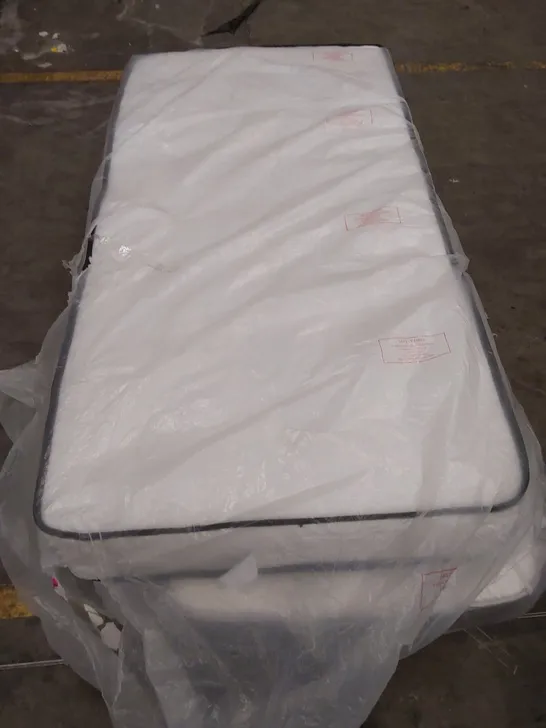 QUALITY BAGGED MEMORY FOAM OPEN COIL 3FT MATTRESS