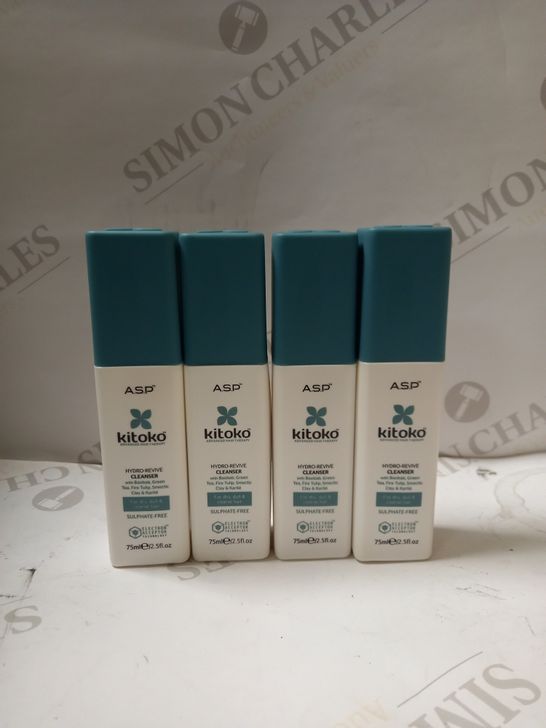 LOT OF APPROX 13 X 75ML KITOKO HYDRO-REVIVE CLEANSER 