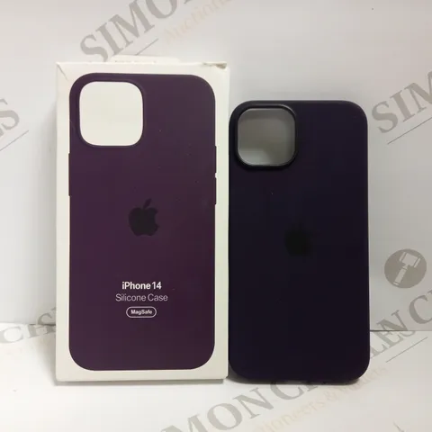 APPLE IPHONE 14 SILICONE CASE - PURPLE