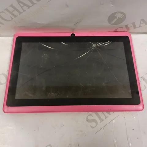 PINK ANDROID TABLET - BRAND UNKNOWN