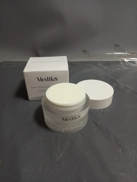 SEALED MEDIK8 DAILY RADIANCE VITAMIN C-TETRA CREAM 50ML