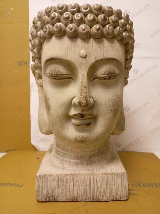 GIANT BUDDHA HEAD PLANTER 