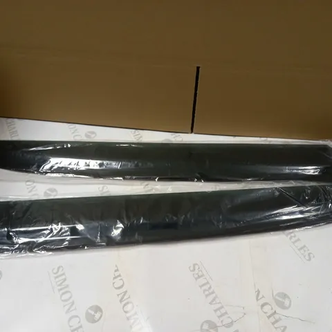 PAIR OF WINDOW DEFLECTORS FOR CAR - MODEL UNKNOWN