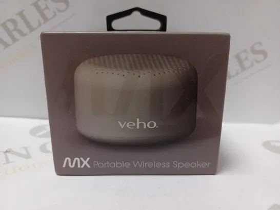 VEHO MX WIRELESS PORTABLE WIRELESS SPEAKER 