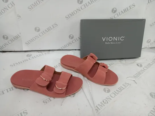 VIONIC SIZE 6 PINK SANDAL 