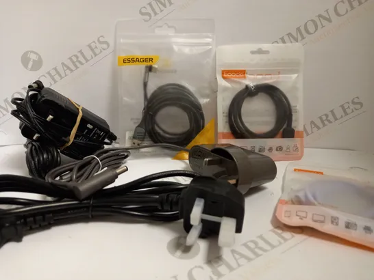 BOX OF APPROX 20 ASSORTED CABLES