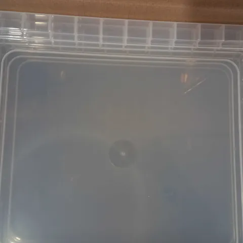 REALLY USEFUL PRODUCTS BOX, NESTABLE CLEAR STORAGE BOX SET