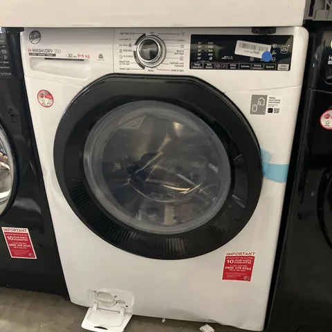 HOOVER H3DPS4966TAMB-80 H-WASH & DRY 350 WASHER DRYER WHITE - UNPROCESSED RAW RETURN