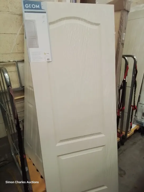 TWO PANEL ARCHED INTERNAL DOOR 1981 × 762mm