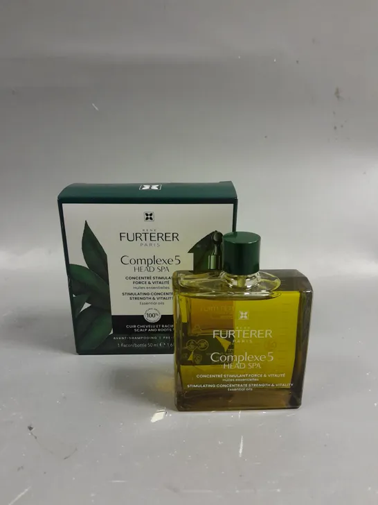 BOXED RENE FURTERER COMPLEXE 5 STIMULATING PLANT EXTRACT PRE-SHAMPOO 50ML