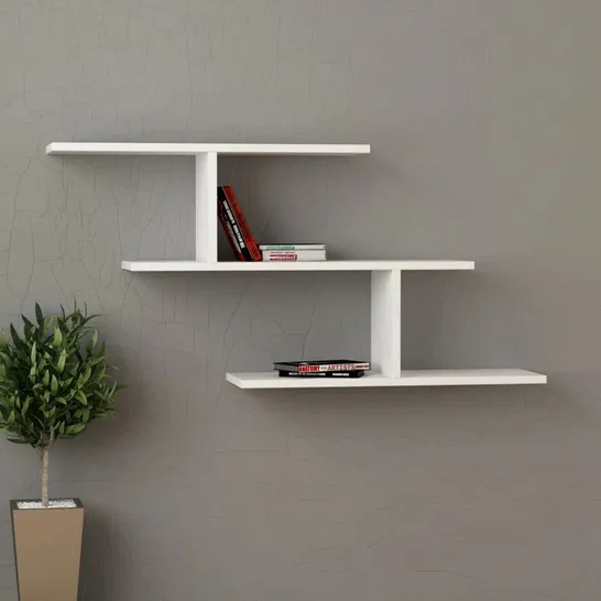 BOXED ARGELIA 4 PIECE FLOATING SHELF (1 BOX)