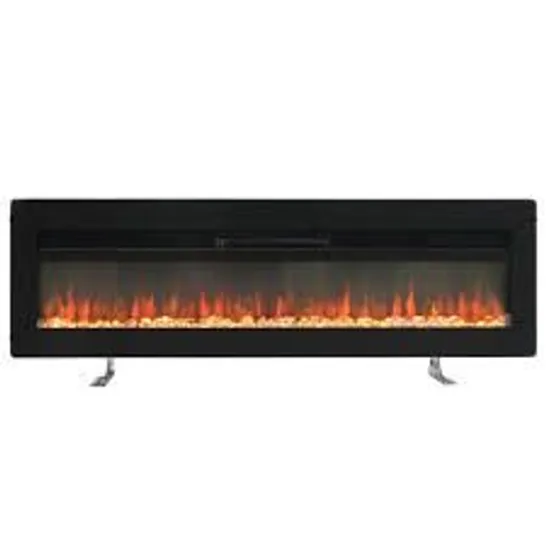 WARMIEHOMY ELECTRIC FIREPLACE COLOUR: BLACK 