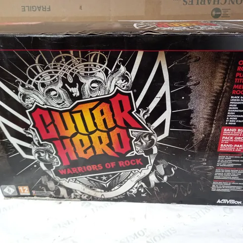 BOXED GUITAR HERO WARRIORS OF ROCK FOR PS3