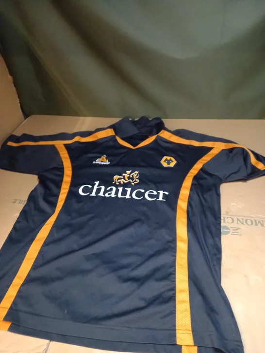 WOLVERHAMPTON WONDERES FOOTBALL JERSEY SIZE UNSPECIFIED