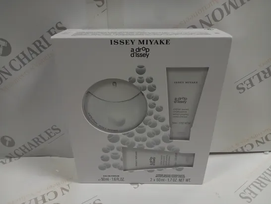 BOXED ISSEY MIYAKE A DROP D'ISSEY EAU DE PARFUM SET