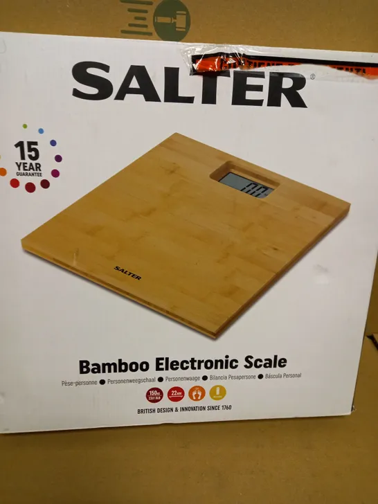 BOXED SALTER BAMBOO PERSONAL SCALE 