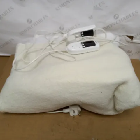 HOMEFRONT ELECTRIC BLANKET DUAL CONTROL KING SIZE