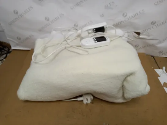 HOMEFRONT ELECTRIC BLANKET DUAL CONTROL KING SIZE