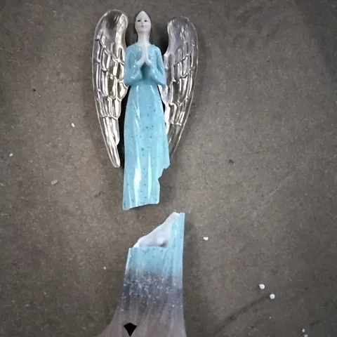 BOXED DECORATIVE ANGEL - BLUE