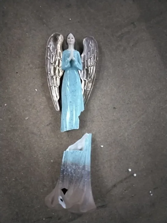 BOXED DECORATIVE ANGEL - BLUE