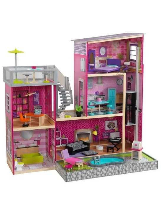 BOXED KIDKRAFT UPTOWN DOLLHOUSE [COLLECTION ONLY] RRP £250