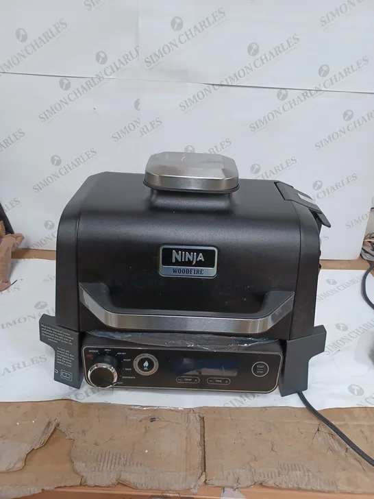 NINJA WOODFIRE ELECTRIC BBQ GRILL & SMOKER WITH AIR FRY FUNCTION OG701UKQ