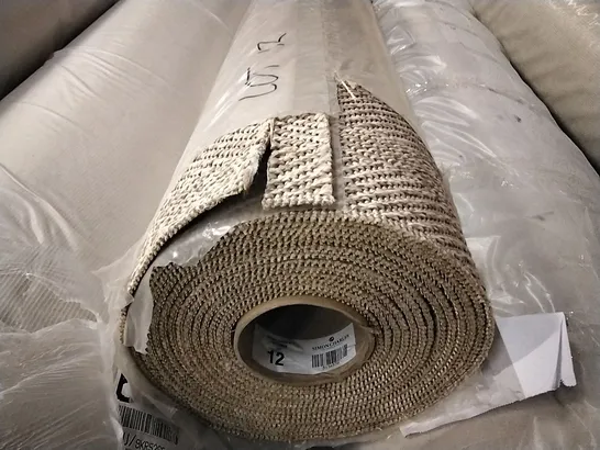 ROLL OF NATURE RUSTIQUE CARPET APPROXIMATELY 4X8M 