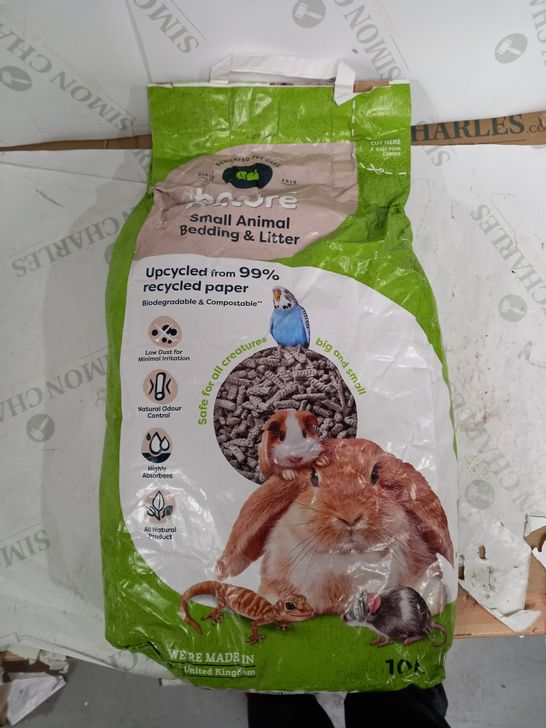 BACK2NATURE SMALL ANIMAL BEDDING AND LITTER - 10L