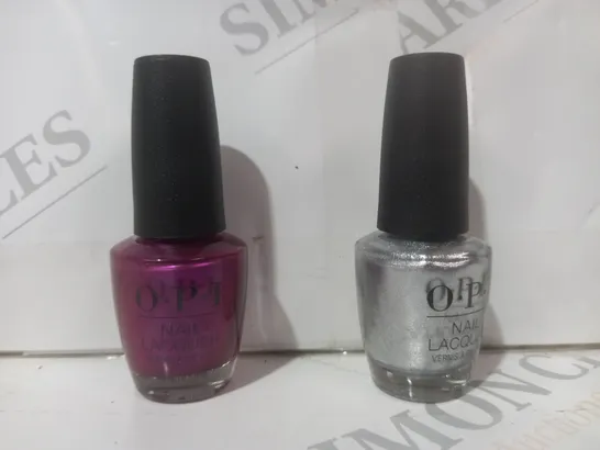 O.P.I LOS ANGELES NAIL LACQUER DUO SET