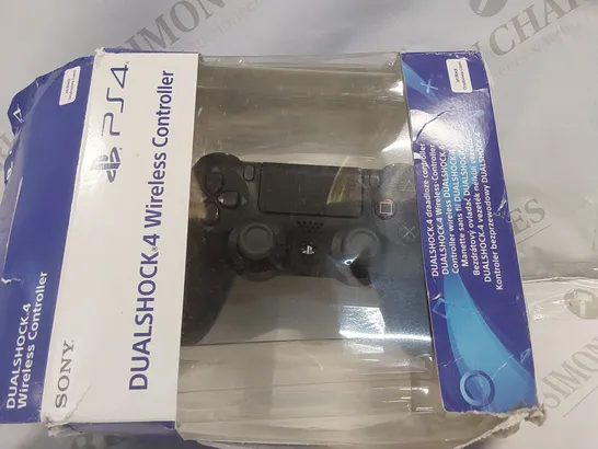 BOXED SONY PLAYSTATION DUALSHOCK 4 WIRELESS V2 CONTROLLER - BLACK