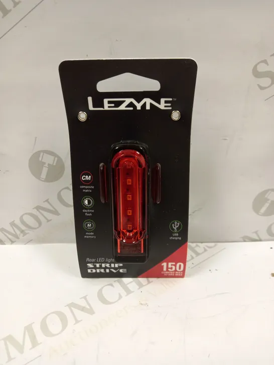 LEZYNE STRIP DRIVE 150 REAR LIGHT