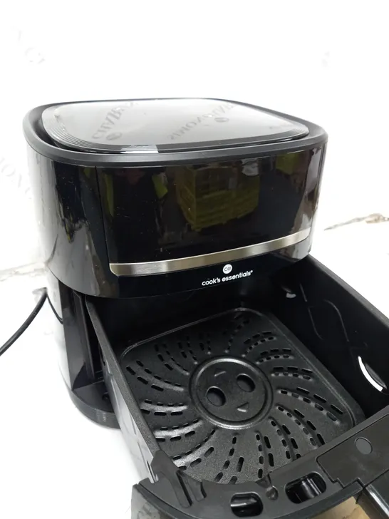 COOK'S ESSENTIALS 4L AIR FRYER BLACK