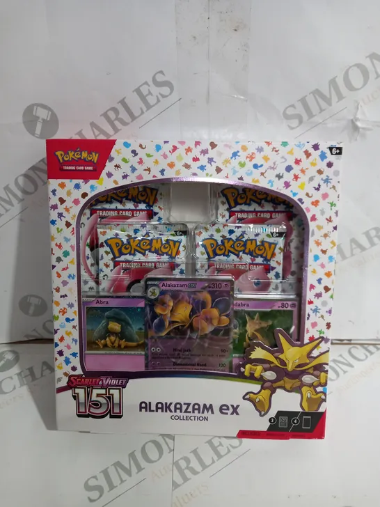 BOXED POKEMON TRADING CARD GAME SCARLET & VIOLET ALAKAZAM EX