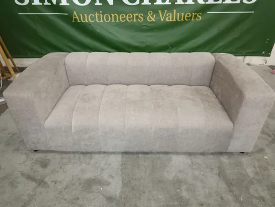 JAY TAUPE FABRIC 3-SEATER SOFA