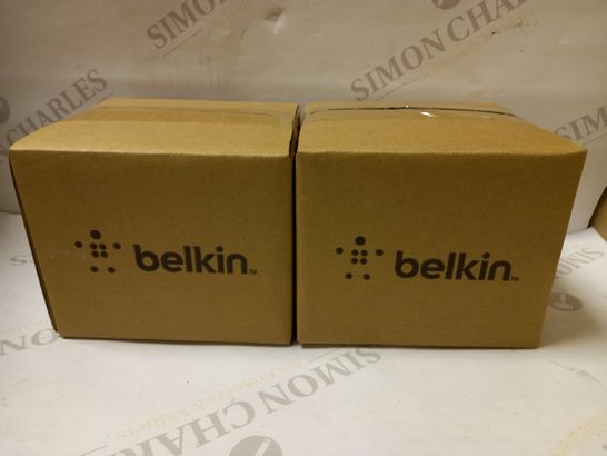 LOT OF APPROX 8 BELKIN UNIVERSAL CAR CHARGERS	
