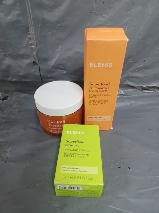 ELEMIS SUPERFOOD GLOW CLEANSING BUTTER AND LIQUID GLOW