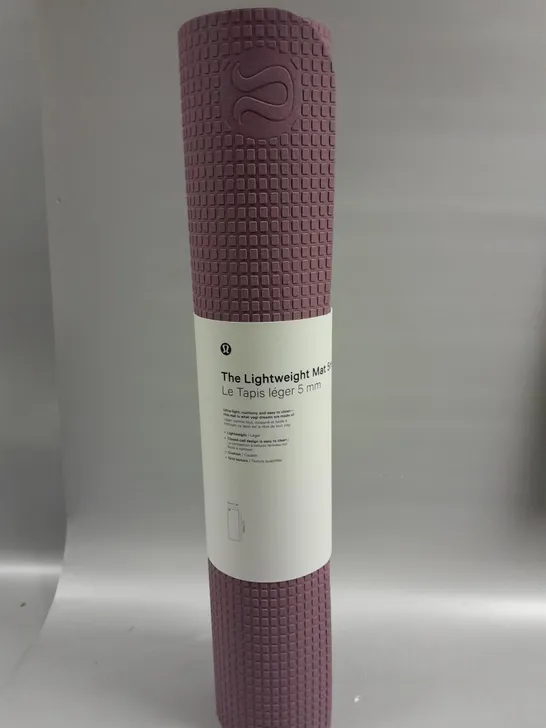 BOXED LULULEMON THE LIGHTWEIGHT MAT YOGA MAT - 5MM CYBER VIOLET 