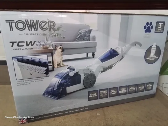 BOXED TOWER TCW10 CARPET WASHER