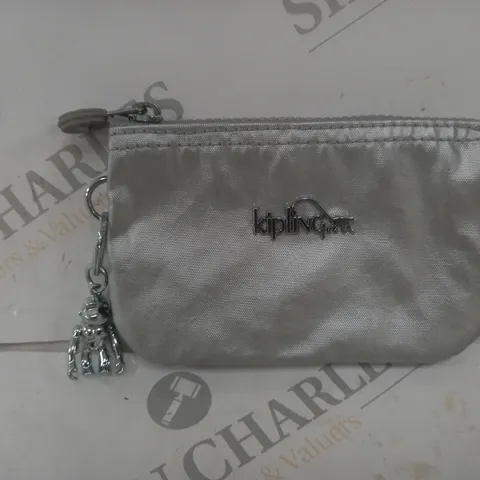 KIPLING PREMIUM CREATIVITY S POUCH IN SILVER