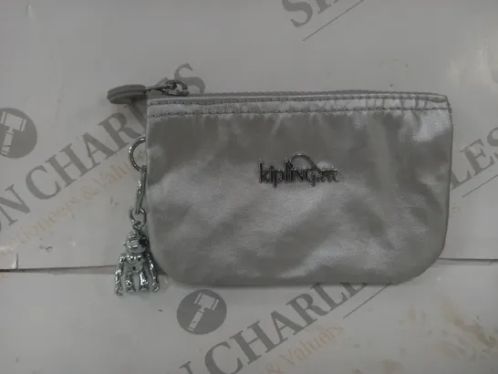 KIPLING PREMIUM CREATIVITY S POUCH IN SILVER