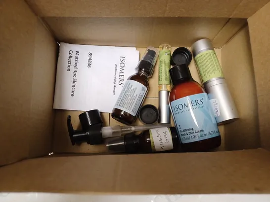 BOX OF APPROXIMATELY 10 ASSORTED ISOMERS COSMETIC PRODUCTS