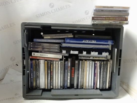 LOT OF APPROXIMATELY 45 ASSORTED CD'S TO INLCUDE; TEH FIRST, THOMPSON TWINS, DEAN MARTIN ETC