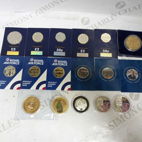 LOT OF 19 COLLECTIBLE COINS