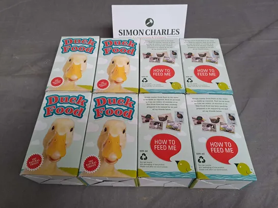 LOT OF 50 525ML BOXES OF DUCK FOOD