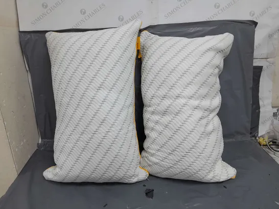 TWO COSI HOME MEMORY FOAM PILLOWS