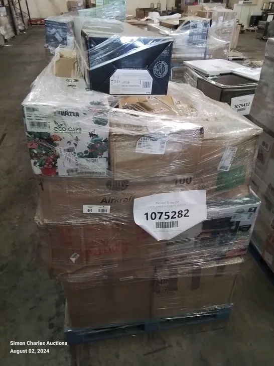 PALLET OF APPROXIMATELY 19 UNPROCESSED RAW RETURN HOUSEHOLD AND ELECTRICAL GOODS TO INCLUDE;