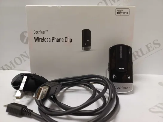 COCHLEAR WIRELESS PHONE CLIP - MADE FOR IPHONE 